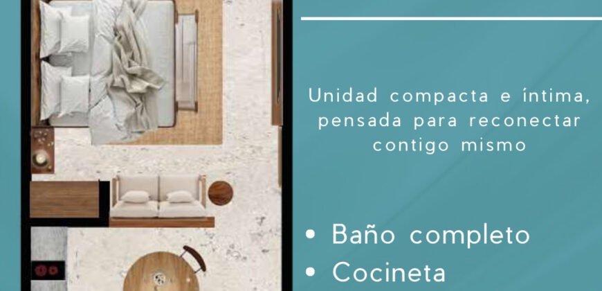 Departamento AJAL en Tulum, Quintana Roo Región 8