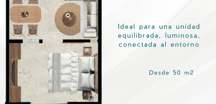 Departamento ZAMA en Tulum, Quintana Roo Región 8