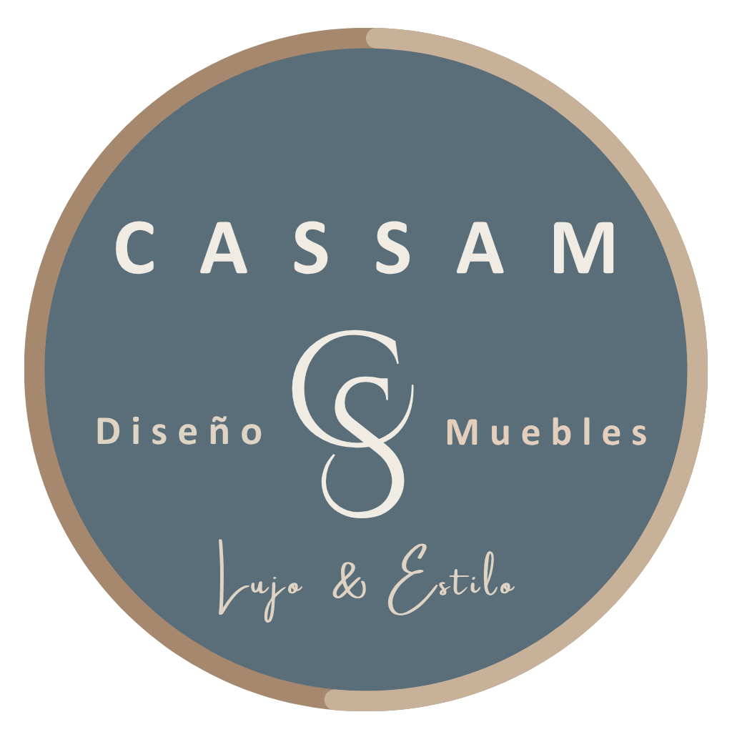 Logo CASSAM White Minimalist Initials Monogram Jewelry Logo