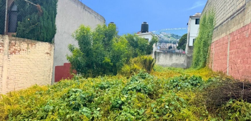 TERRENO EN VENTA EN SANTA BÁRBARA, TOLUCA