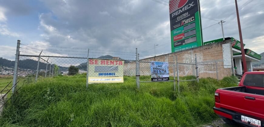 TERRENO EN RENTA SAN MARCOS YACHIHUACALTEPEC