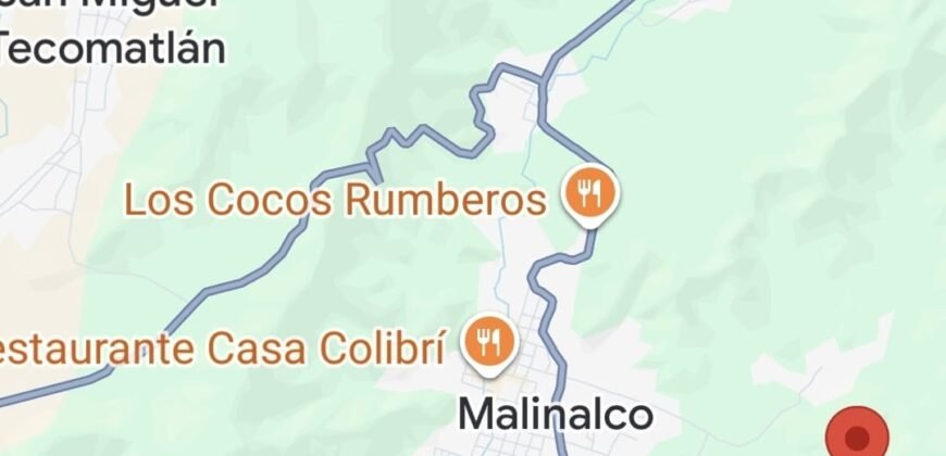 CASA CAMPESTRE EN VENTA, MALINALCO, EDO. MEX.