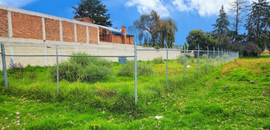 TERRENO EN VENTA OCOYOACAC, ESTADO DE MEXICO.