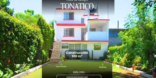 CASA EN VENTA EN TONATICO, ESTADO DE MEXICO