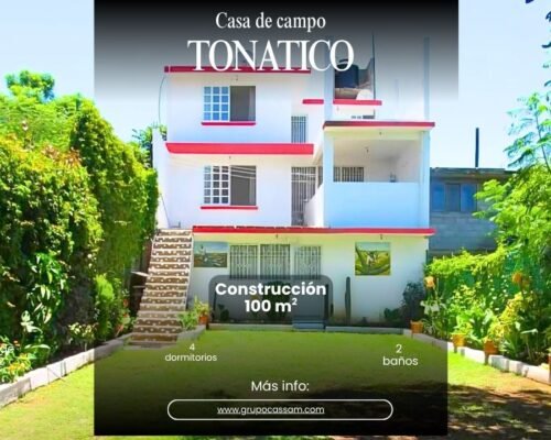 CASA EN VENTA EN TONATICO, ESTADO DE MEXICO