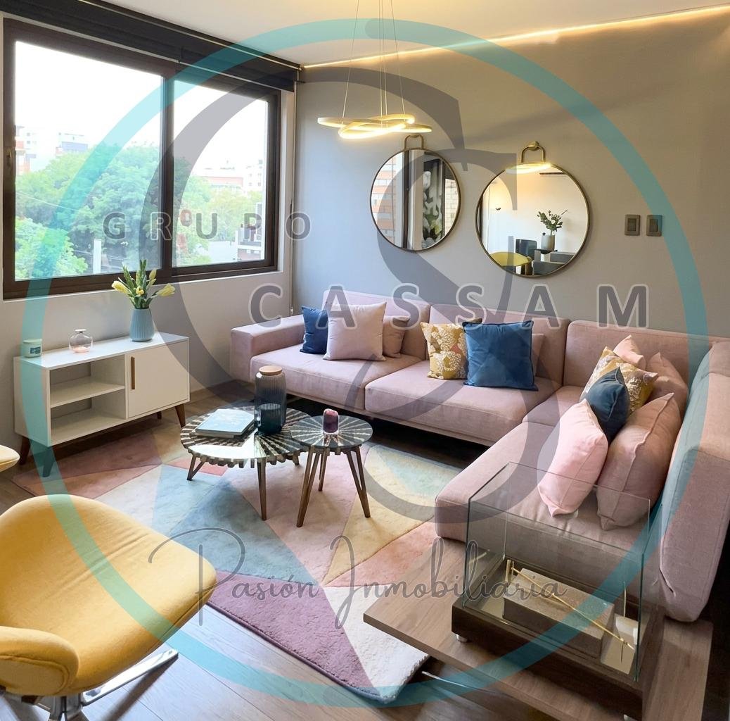 DEPARTAMENTO AMUEBLADO EN RENTA, EN LA NAPOLES, CDMX