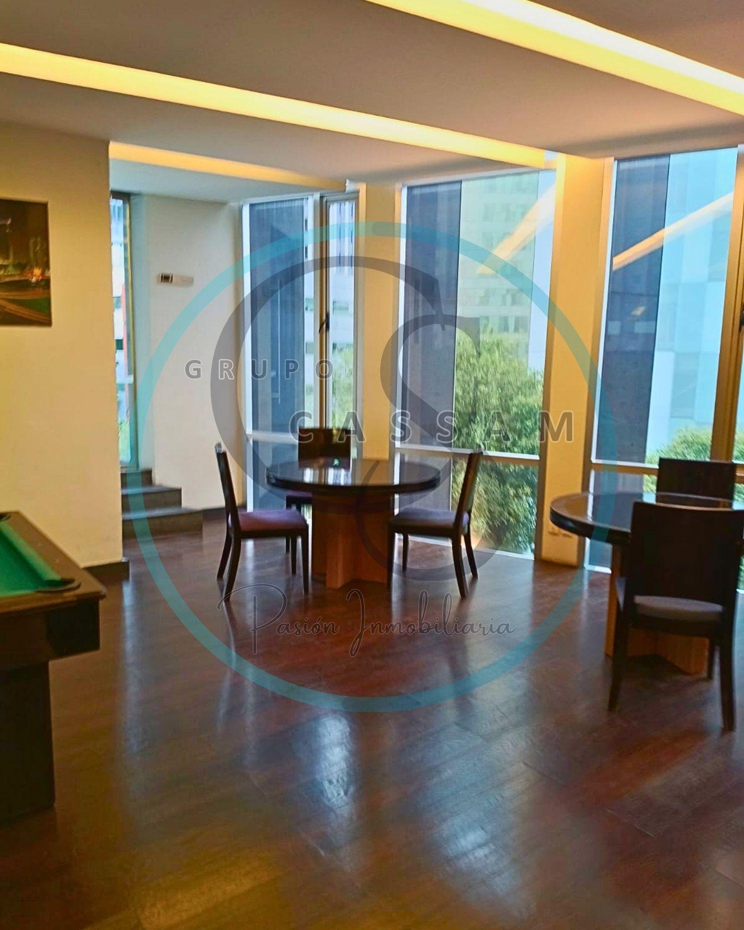 DEPARTAMENTO EN RENTA AMUEBLADO EN PASEO DE LA REFORMA